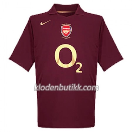 Arsenal Retro Hjemme Fotballdrakt 2005-2006 Kortermet